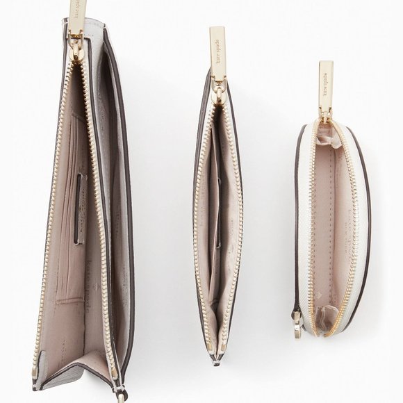 New Kate Spade All Love Wristlet Set 3-in-1 Rainbow White Multi - Picture 3 of 4